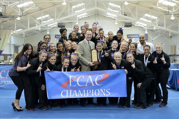 Purple Knights Capture Fifth Straight ECAC Division II Women’s Gymnastics Crown
