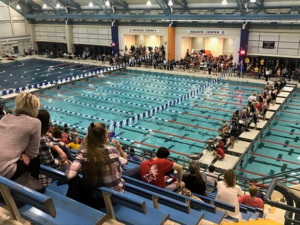 Swimmers Wrap Up 2017 Portion Of This Year's Schedule At ECAC Winter Championship Meet